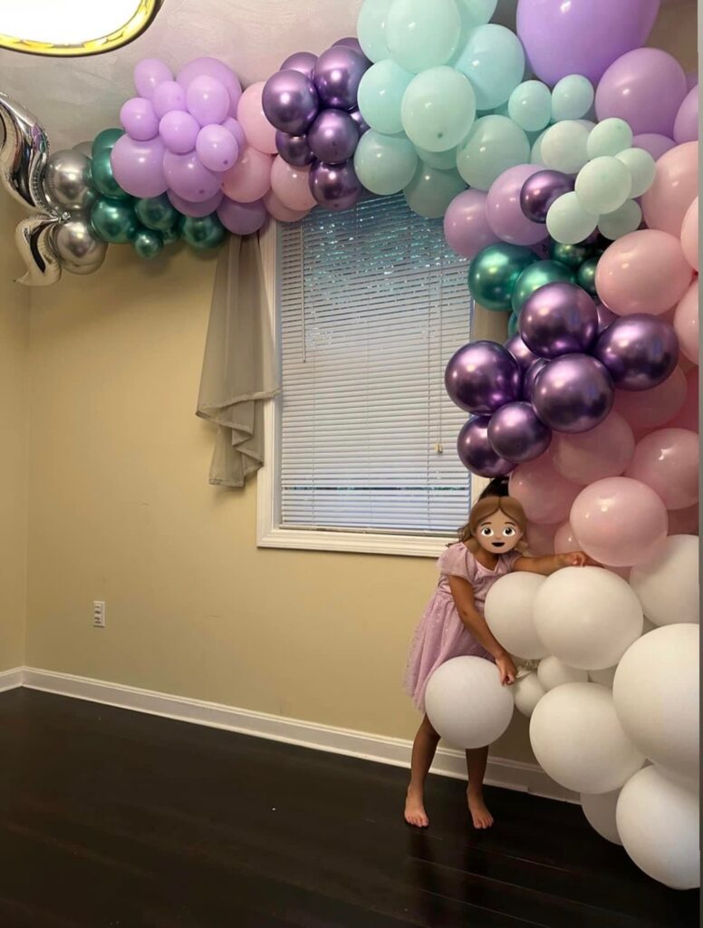 Mermaid Balloon Garland in Rhode Island