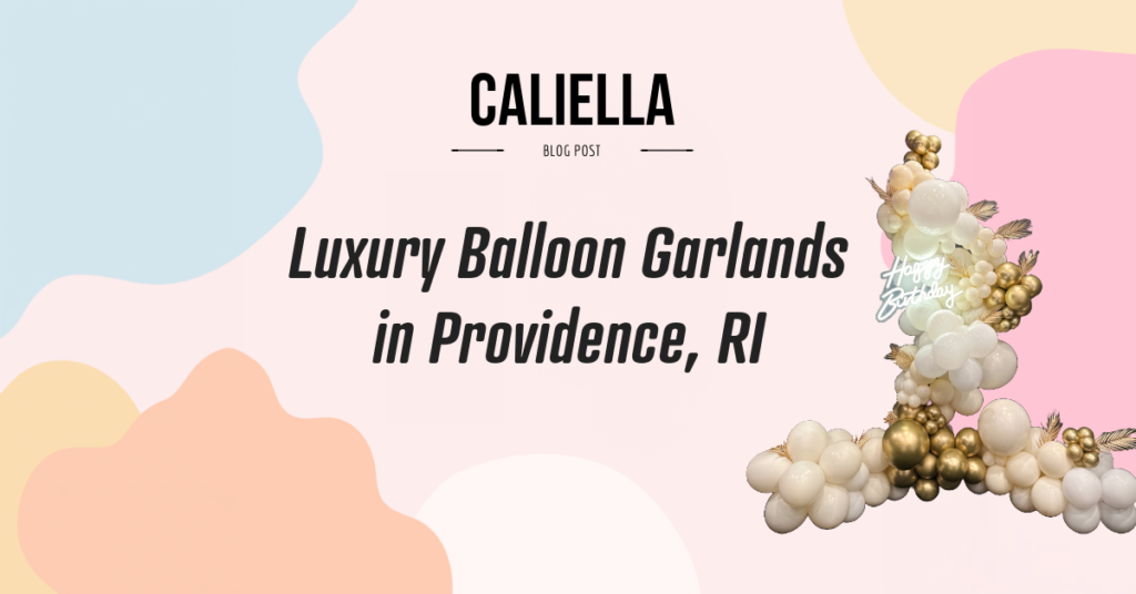 Luxury Balloon Garlands in Providence RI