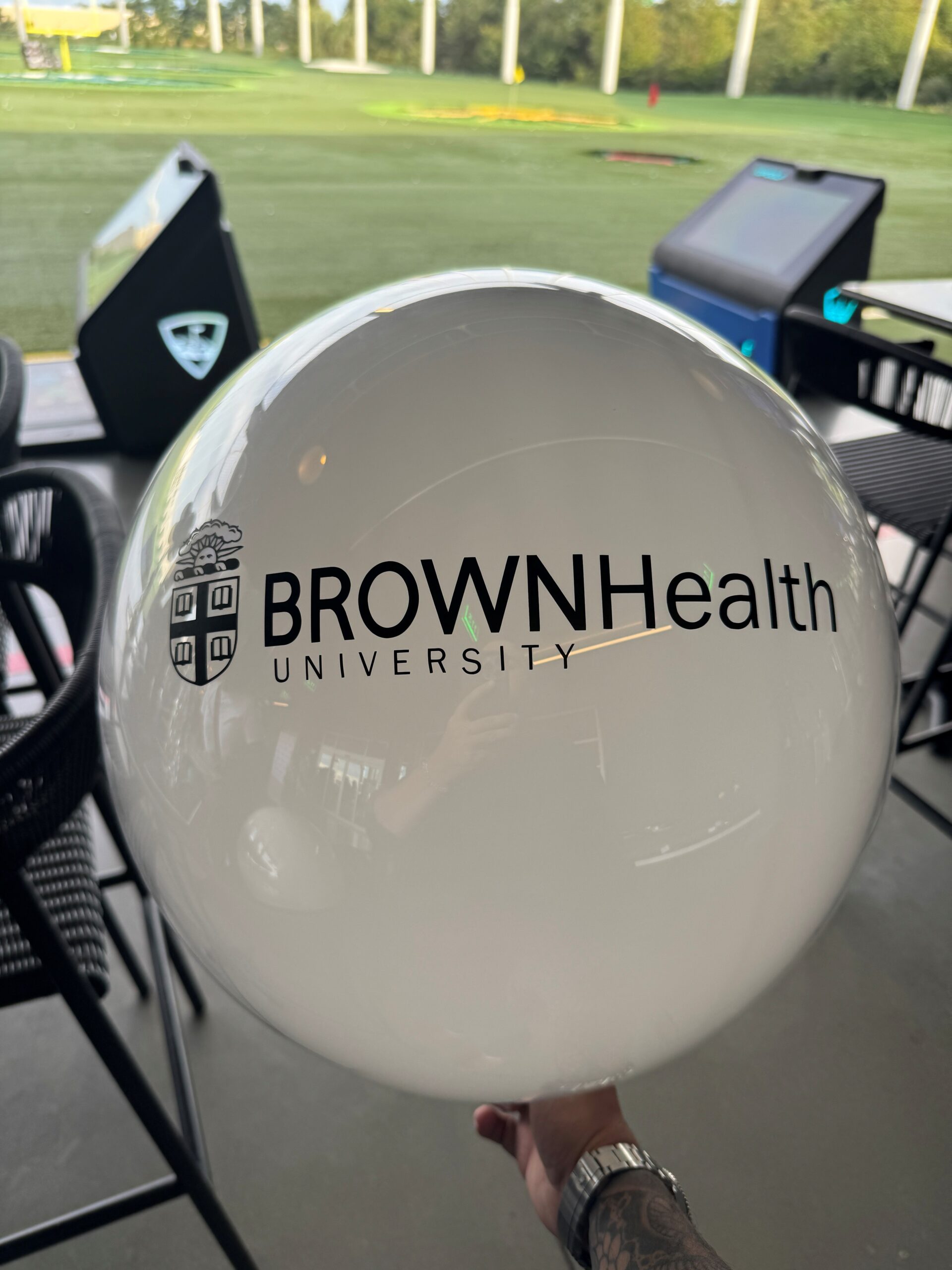 brown health balloon