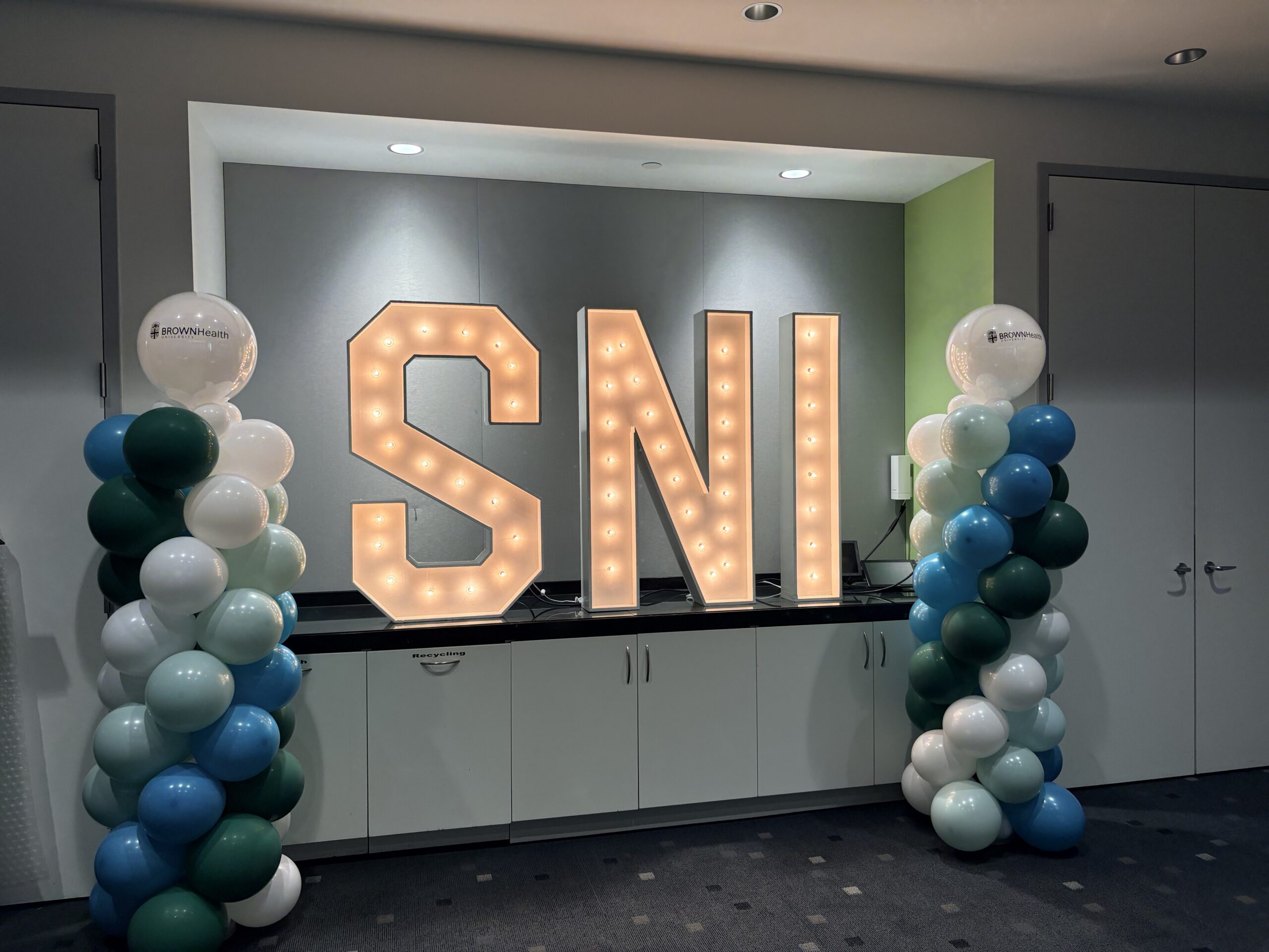 Brown University balloon towers by Caliella Rhode Island 2026