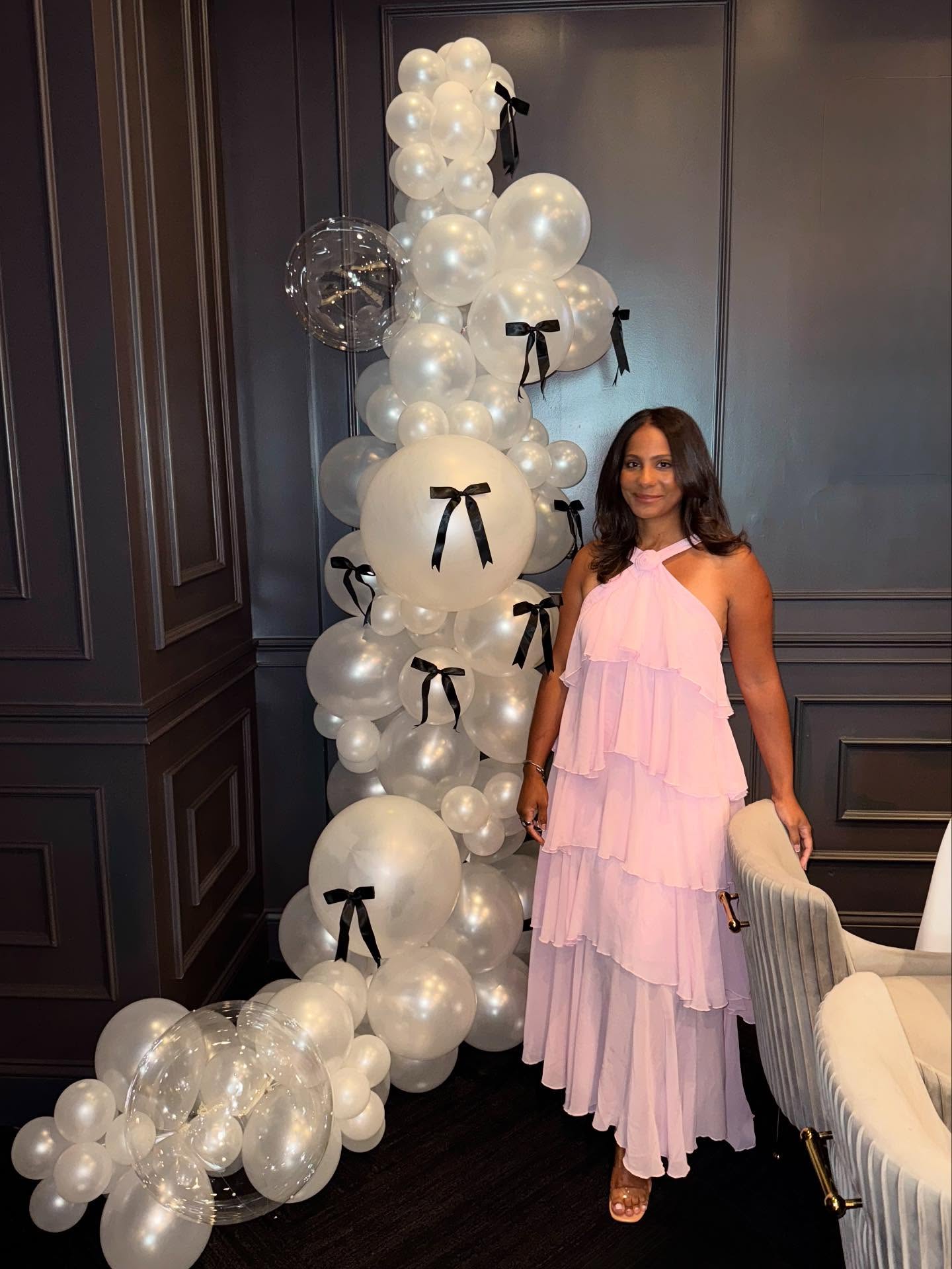 Ines Gentile, balloon designer at Caliella serving Newport Rhode Island
