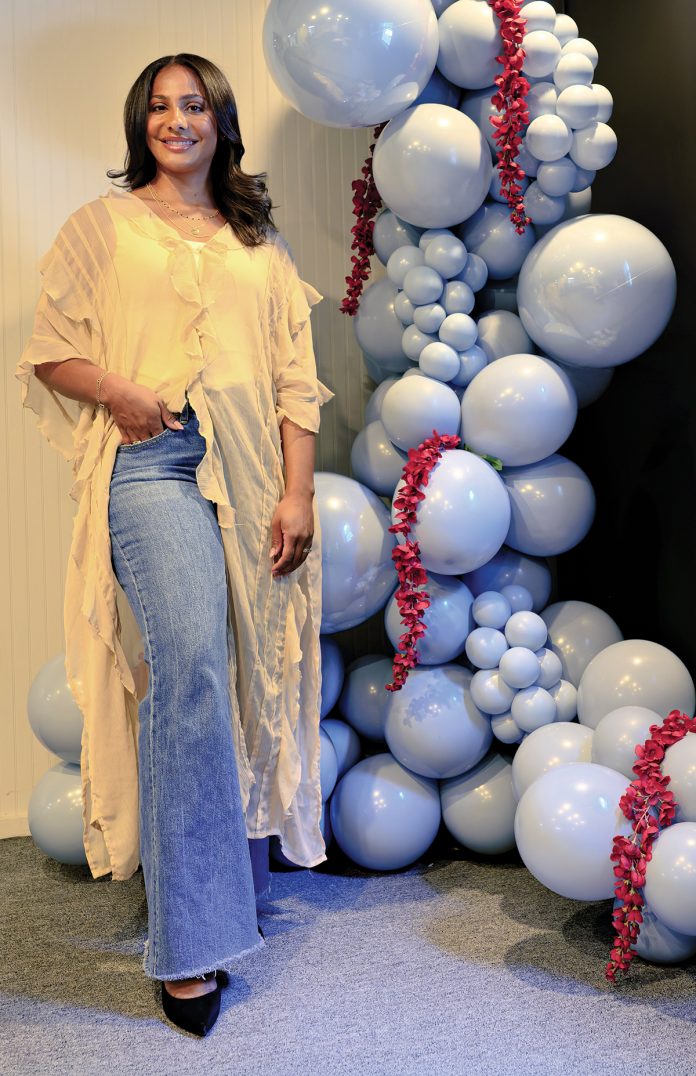 Ines Gentile, Owner and Lead Designer at Caliella, featured in Providence Business News